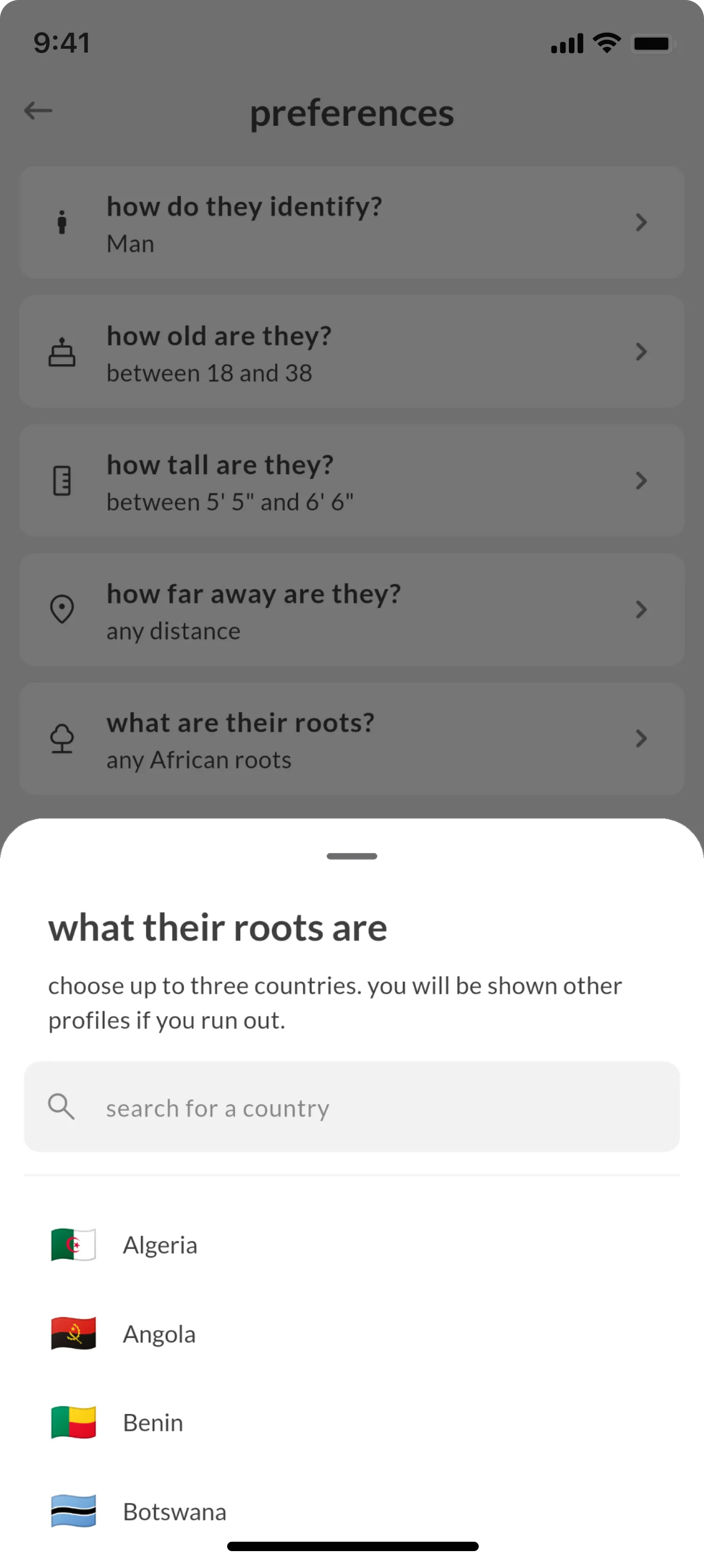 Keza app screenshot